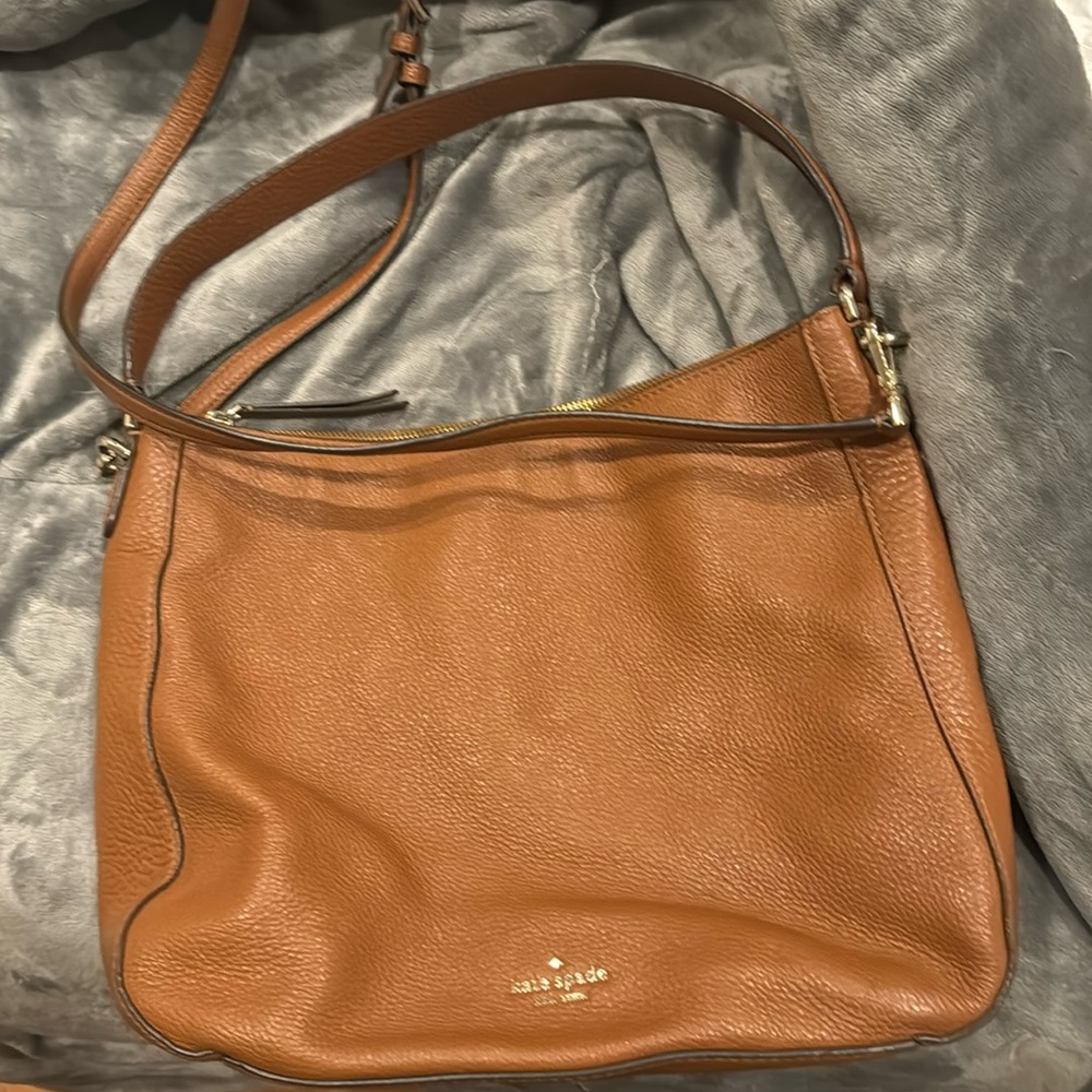 Kate Spade tan handbag.